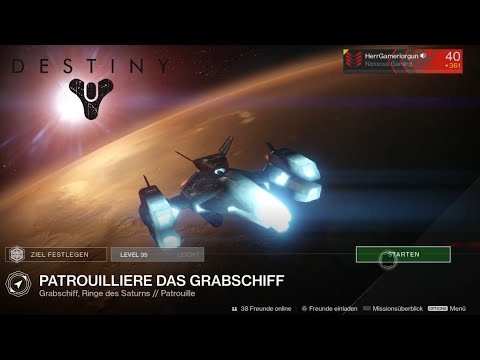 Destiny 04 Kurz Schmelztiegel & Paar Patrouillien Missionen auf dem Grabschiff