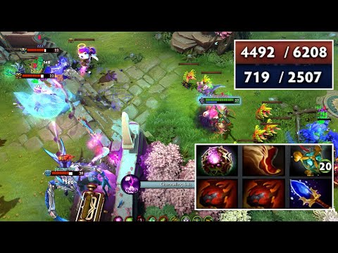6k HP TOPSON Witch Doctor | Double Heart of Tarrasque Build | DOTA 2
