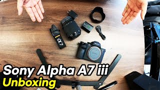 Video thumbnail for Sony Alpha A7 iii Mirrorless Camera Unboxing (Full-Frame Camera) by P&T IT BROTHER