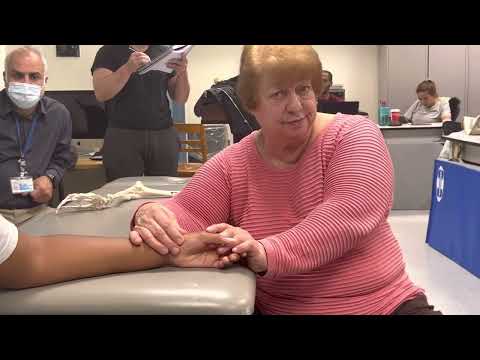 1/ MOB Radial dev and Ulnar dev , 2/ carpalmeta carpal glide 3/ add and abd horizontal