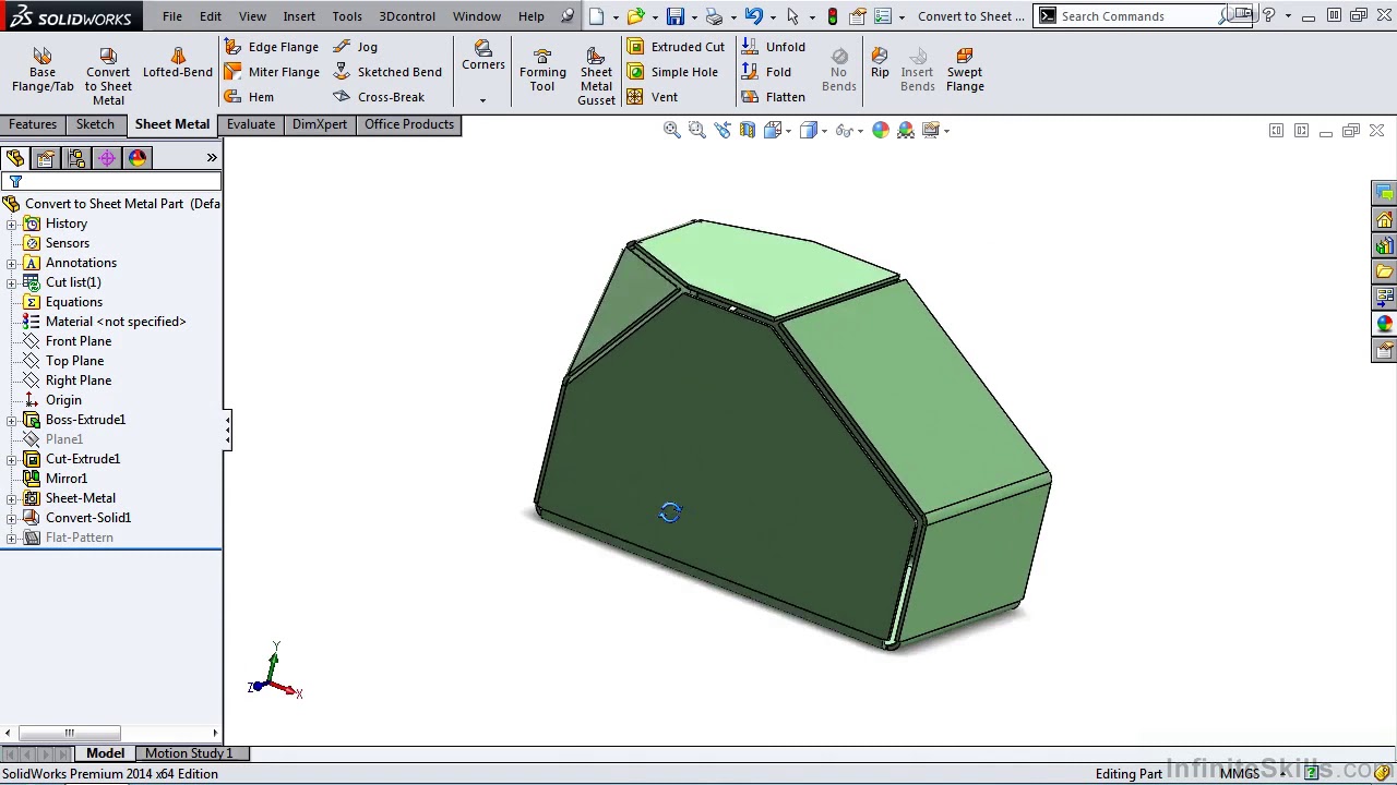 SOLIDWORKS: SHEET METAL TRAINING TUTORIAL 25