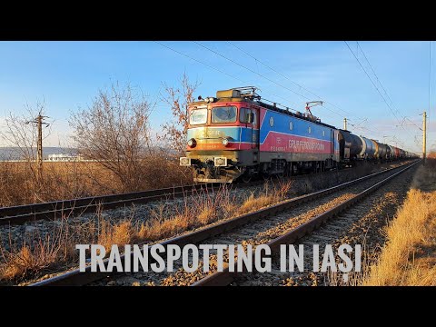 Morning trains in IAȘI/Trenurile dimineții în IAȘI 19.01.2022 [4K]