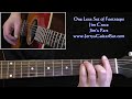 Jim Croce One Less Set of Footsteps Intro Guitar Lesson