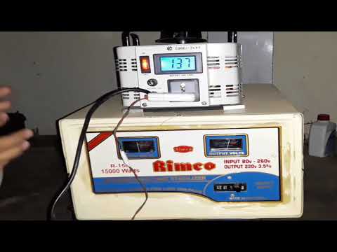Automatic Voltage Regulator in Hindi/Urdu / Input 90 to 220 V - Output 220 V