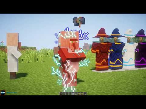 BlueDogTH การ์ตูนมายคราฟ -  Minecraft Review Mod Wizardry (Magic Wand  In serving Uncle Part 29!)