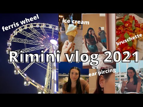 VACATION IN ITALY RIMINI | vacation vlog 2021