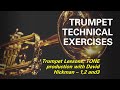 🎺🎺🎺 Trumpet Lessons with David Hickman  -Tone production 1,2 and 3 [Breath Attack]