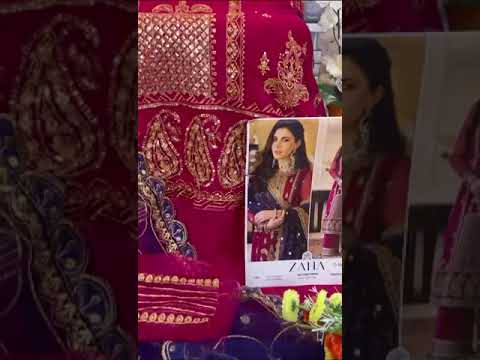 Zaha 10207 Georgette Wholesale Pakistani Suit – product video thumbnail