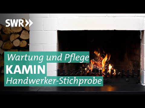 So heizt der Kamin wieder richtig und worauf es bei professioneller Wartung ankommt I Marktcheck SWR