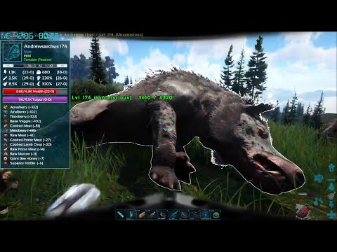 How Not To Tame an Andrewsarchus Ark Fjordur / Lost Island Cluster Ep  20