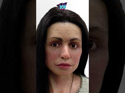 การเนรมิตรใบหน้าอันสวยงามของหญิงสาวจากยุคหินใหม่ "Calpeia" ที่เคยมีชีวิตอยู่เมื่อ 7,500 ปีก่อน