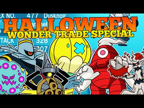 HALLOWEEN WONDER TRADE SPECIAL - Shiny Pokemon Wonder Trades EP 30 - Shiny Ghosts!