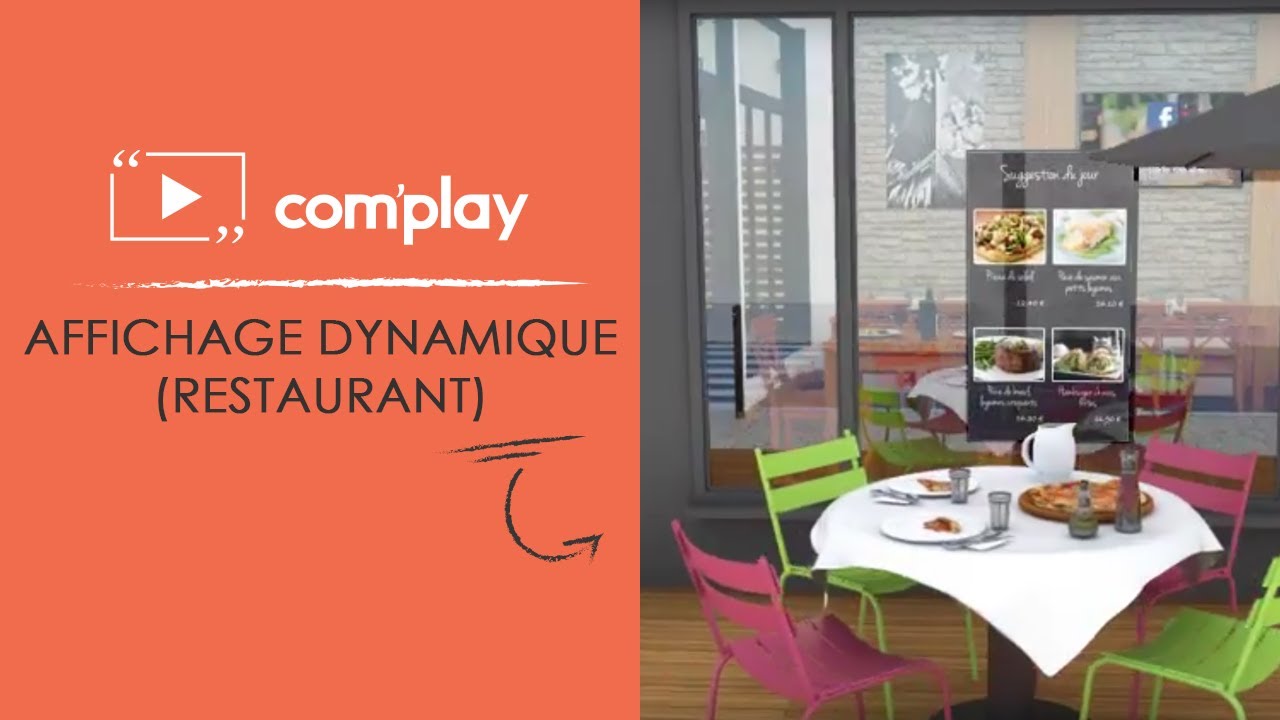 Image YouTube Communiquez dans votre restaurant grâce à l’affichage dynamique