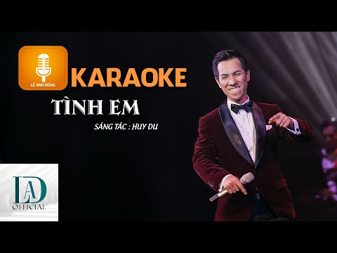 KARAOKE Dễ Hát I TÌNH EM - BEAT lIVE Chuẩn Cực Hay (Karaoke Version)
