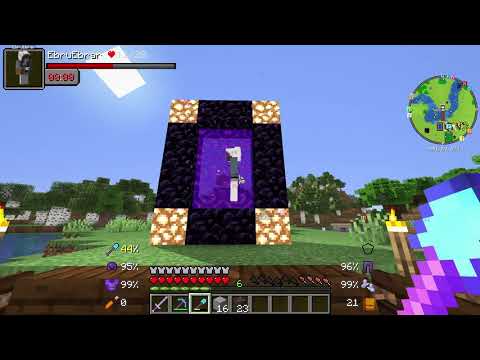 Sezon 11 Minecraft Modlu Survival Bölüm 31 (Ebru) - Havuz