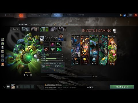dota2sup Pyw Earth Spirit - VG vs IG