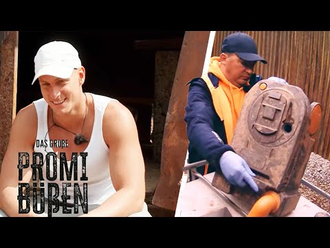 "Beim Ausleeren musst du Luft anhalten!" - Matthias hat Toilettendienst | Das große Promibüßen