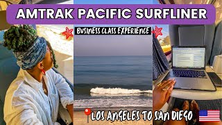 Amtrak pacific surfliner los angeles to san diego 🚂 🇺🇸 | Black-owned restaurants & train day trip