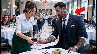 The Waitress Switched His Glass in Silence — The Mafia Boss Watched, Realizing She’d Saved His Life