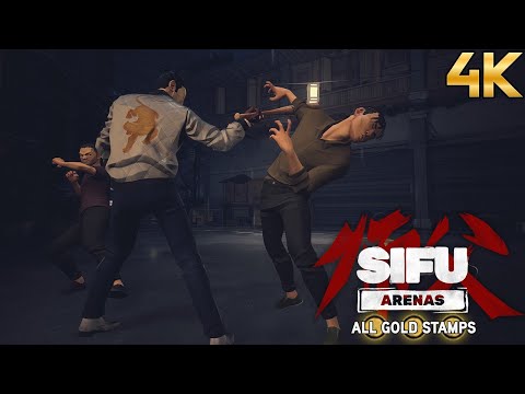 【4K】SIFU - All Arenas, All Gold Stamps