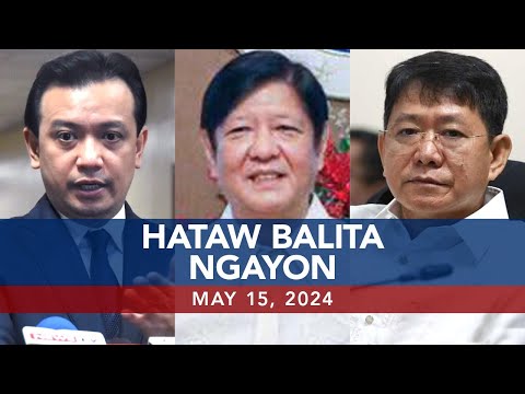 UNTV: Hataw Balita Ngayon May 15, 2024