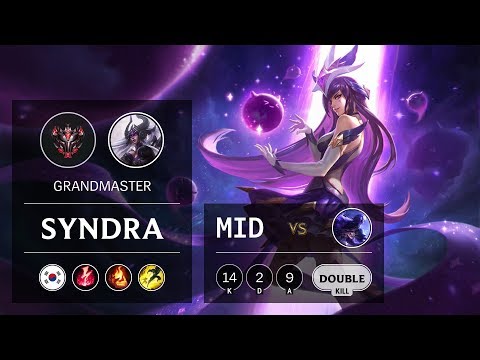 Syndra Mid vs Ryze - KR Grandmaster Patch 9.22