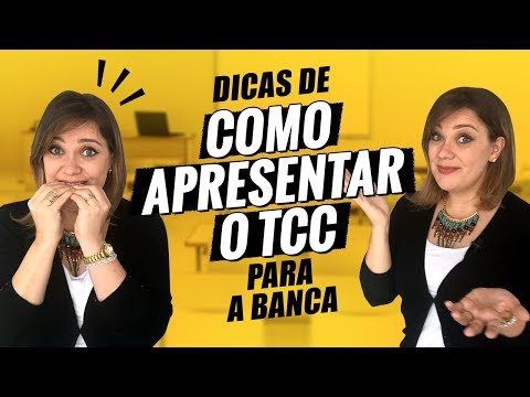 Dicas de como apresentar TCC para a banca