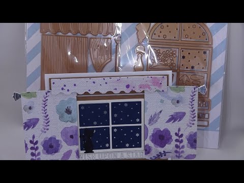 Spellbinders December 2020 Small & Large Dies: Daydreaming & Look Behind the Curtain Card Tutorial!