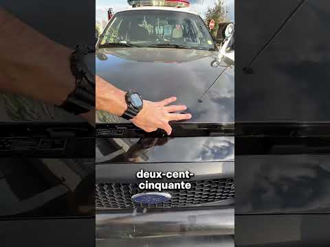 La VOITURE de POLICE INDESTRUCTIBLE #parisinterceptor #police #automobile #crownvictoria