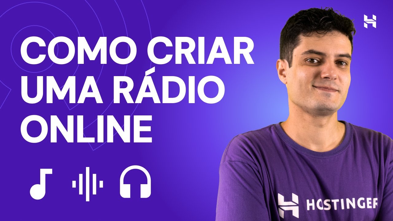Como Criar uma Rádio Online 🎙️ (Do Zero) 2025