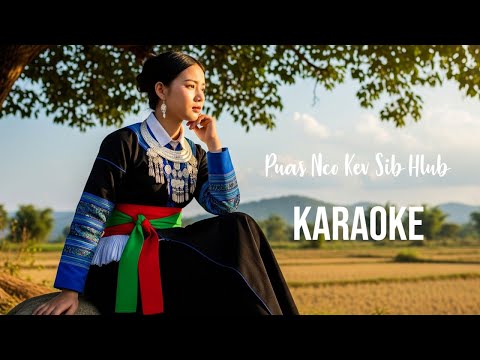 Maiv Muas Kwm - Puas Nco Kev Sib Hlub (English Karaoke)