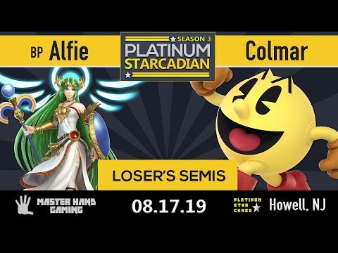 Platinum Starcadian S3 - BP | Alfie (Palutena) vs. Colmar (Pac-man) - L Semifinals