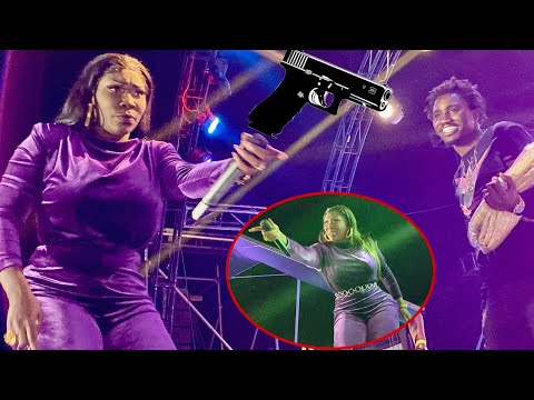 Concert de Wally Seck à Mbour, Ndiole Tall chauffe le public avec sa nouvelle création «A Gun…