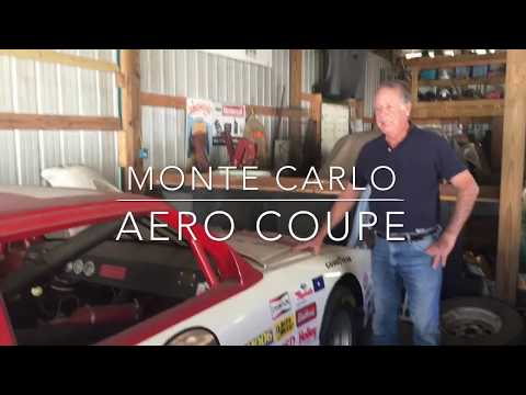 1986 Monte Carlo Aero Coupe Neil Bonnett Stock Car