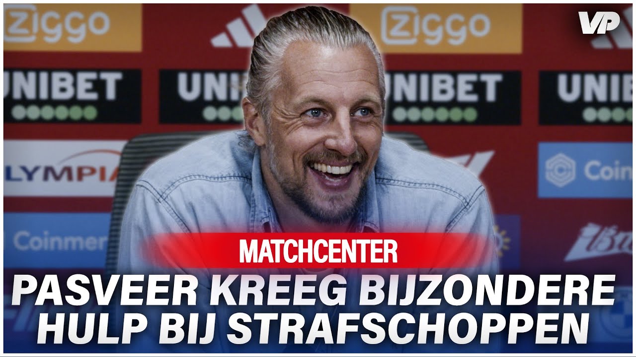 Thumbnail for article: Pasveer krijgt hulp tijdens strafschoppenreeks: 'Hij weet vaak de goede hoeken'