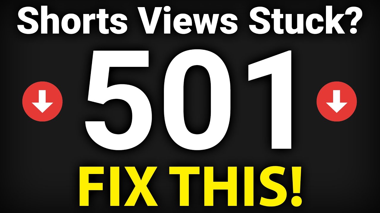 YouTube Shorts Stuck At Less Than 500 Views? FIX THIS SETTING