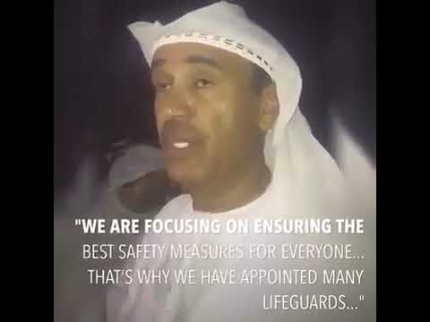 Dubai Municipality   Opening of the 1st  Night Public Beach