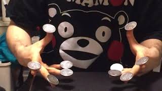 Magician yan coin flourish series