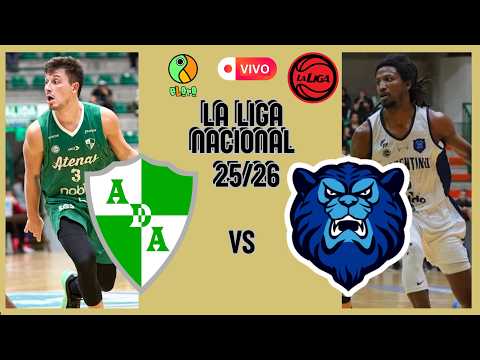 ATENAS DE CÓRDOBA  VS  ARGENTINO DE JUNÍN | LA LIGA NACIONAL DE BASQUET 2025 -2026 | PERMANENCIA