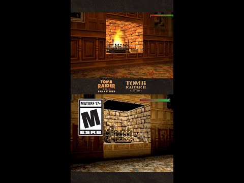 1997 vs. Remastered: 'Home Sweet Home' Level in Tomb Raider II
