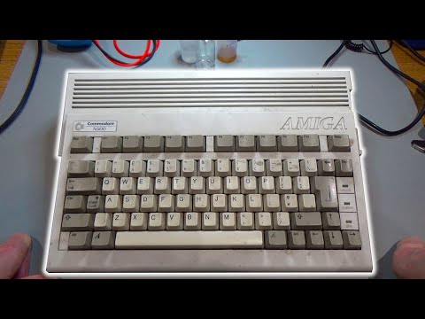Flithy Amiga 600 Disassembly and Inspection