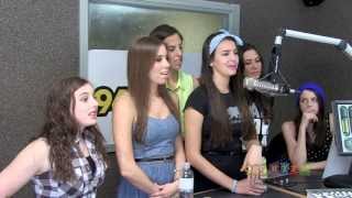 Cimorelli Sisters Interview with Nick Russo inside KTFM Studios