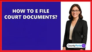 How To E File Court Documents