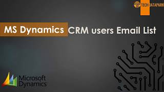 How To Get MS Dynamics CRM Customers Mailing Database