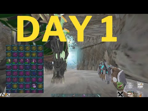 How A 10,000 Hour Duo Dominates On Day 1 - ARK Survival Evolved