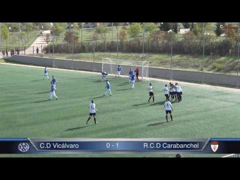 Resumen C.D Vicálvaro 0 - 1 R.C.D Carabanchel