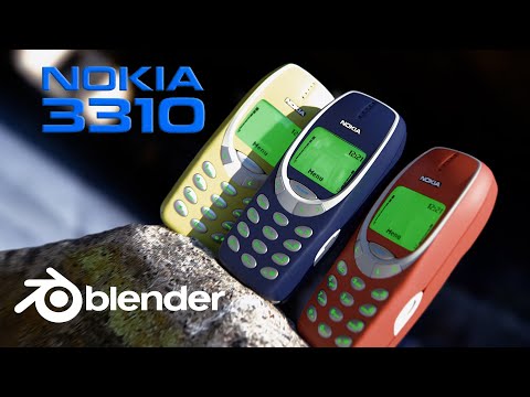 Nokia 3310 | Modern Ad | BLENDER