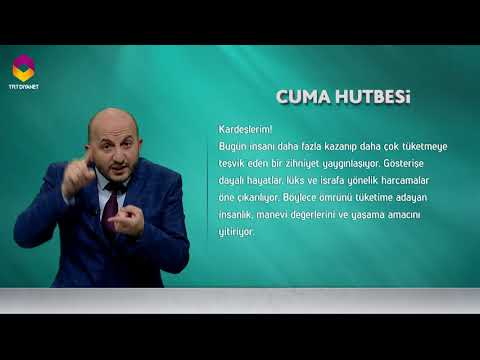 İşaret Dilinden Cuma Hutbesi - 8 Haziran 2018