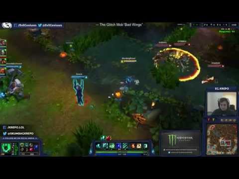 EG Krepo Thresh vs Leona [Diamond 1 Ranked solo queue Support]