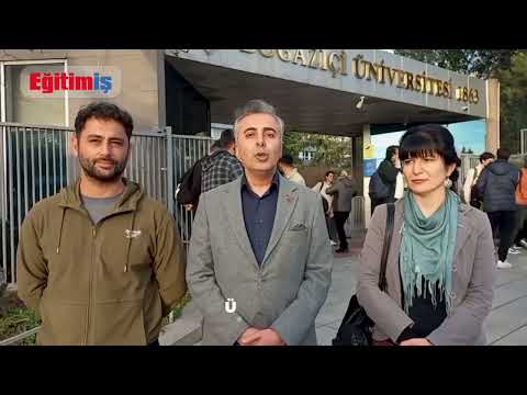 Eğitim - İş Genel Eğitim Sekreteri Veli Fırat Şimşek - Boğaziçi Kayyum Rektöründen Panelimize Engel | EĞİTİM İŞ